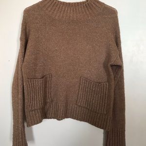 Slight crop sweater